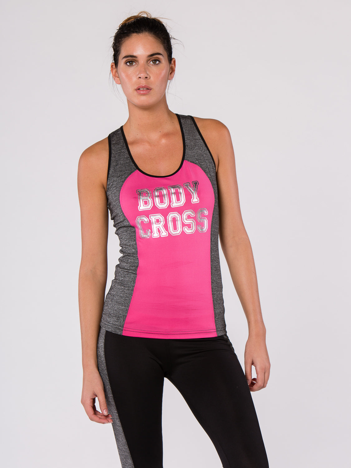 Ladies Fitness Tank Top BodyCross - Chloe Pink