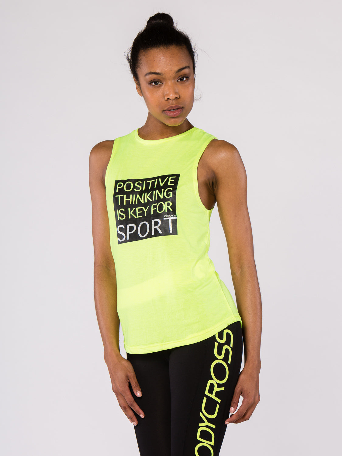 Debardeur jaune fluo discount femme