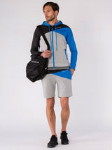 Short déperlant de running homme Mirco gris