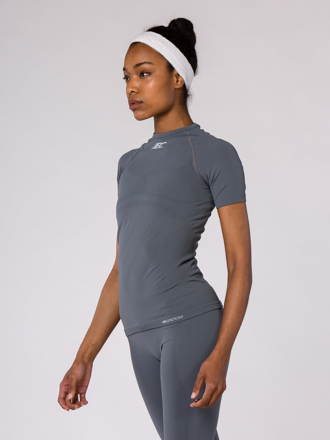 Eloise Compression T-shirt Grey – Bodycross