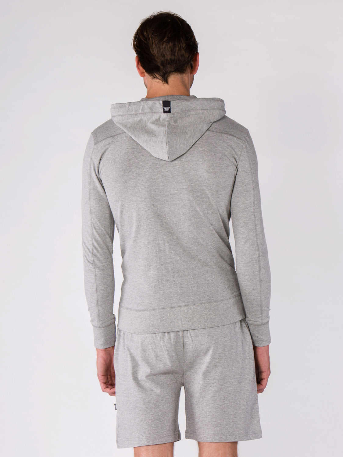 Men's Training hooded sweatshirt BodyCross - Bambou Grey