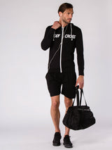 Men's Training hooded sweatshirt BodyCross - Bambou Black