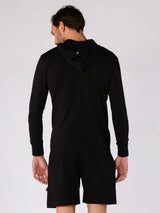 Men's Training hooded sweatshirt BodyCross - Bambou Black