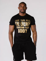 T-shirt de training homme Omaya Noir