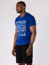 Men's Casual T-shirt BodyCross - Otis Blue - Side View