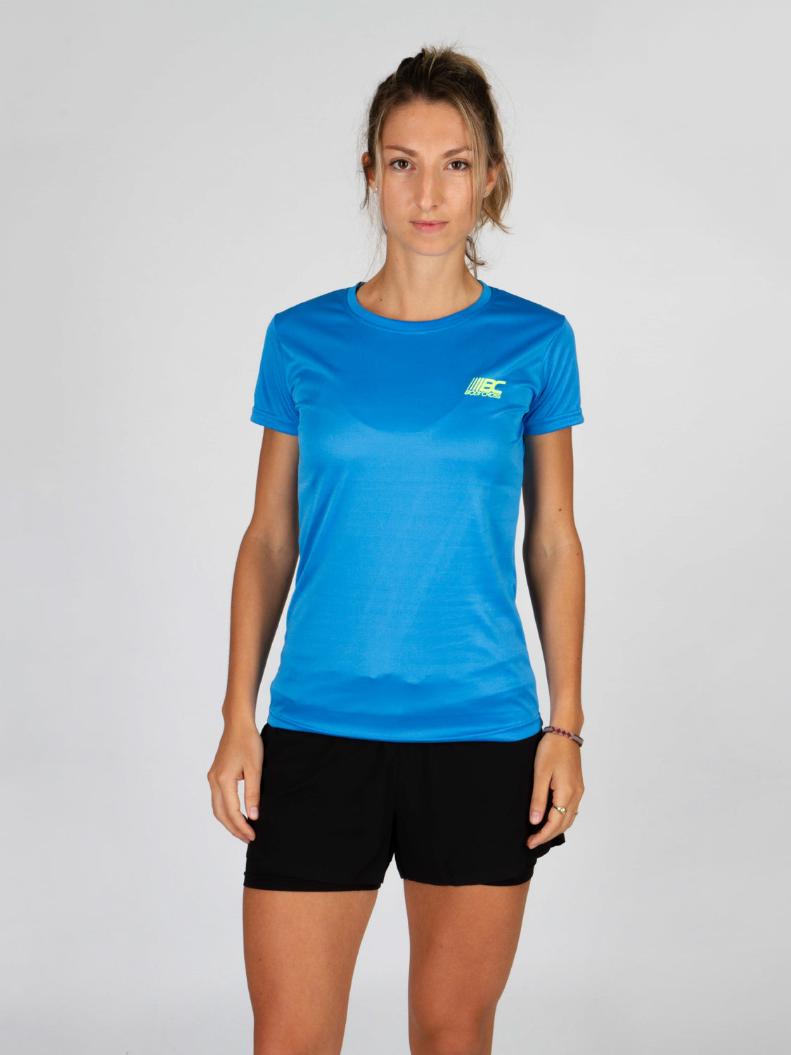 T-shirt de running femme PAZ Bleu