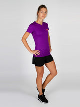 T-shirt de running femme PAZ Violet