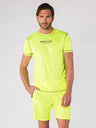T-shirt de running Homme Matt jaune fluo