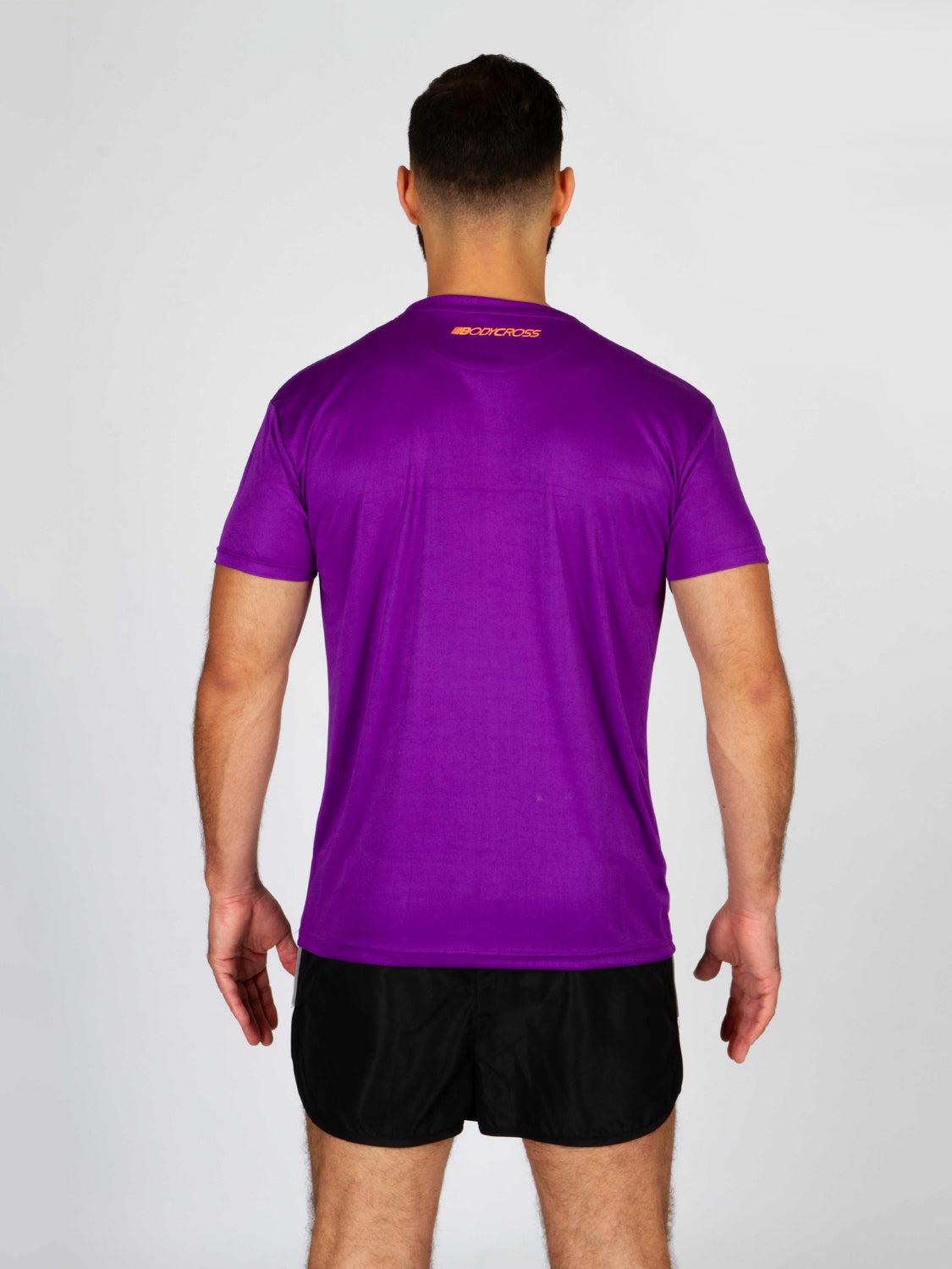 T-shirt de running homme MEO Violet