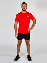 T-shirt de running homme MEO Rouge
