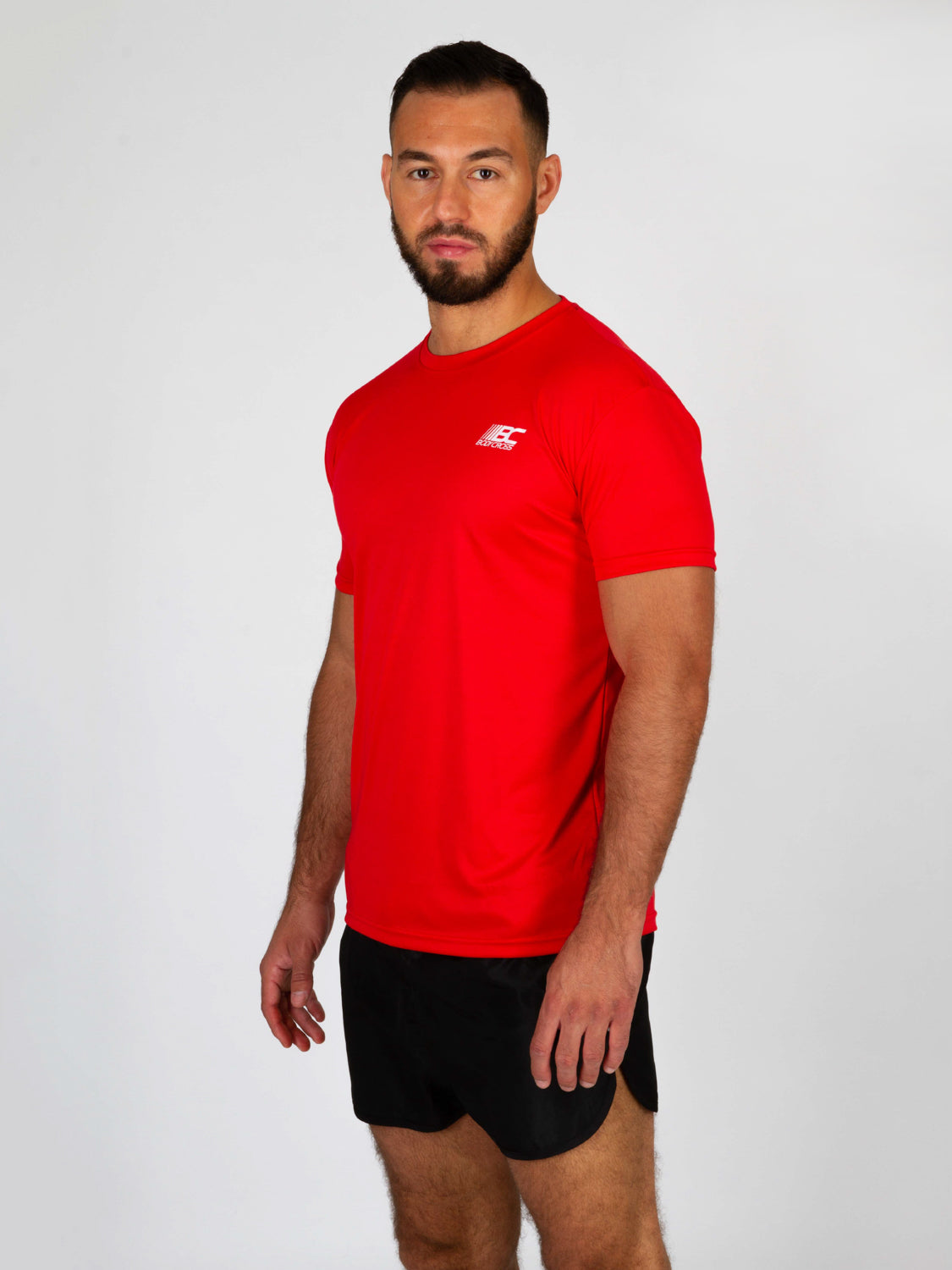 T-shirt de running homme MEO Rouge