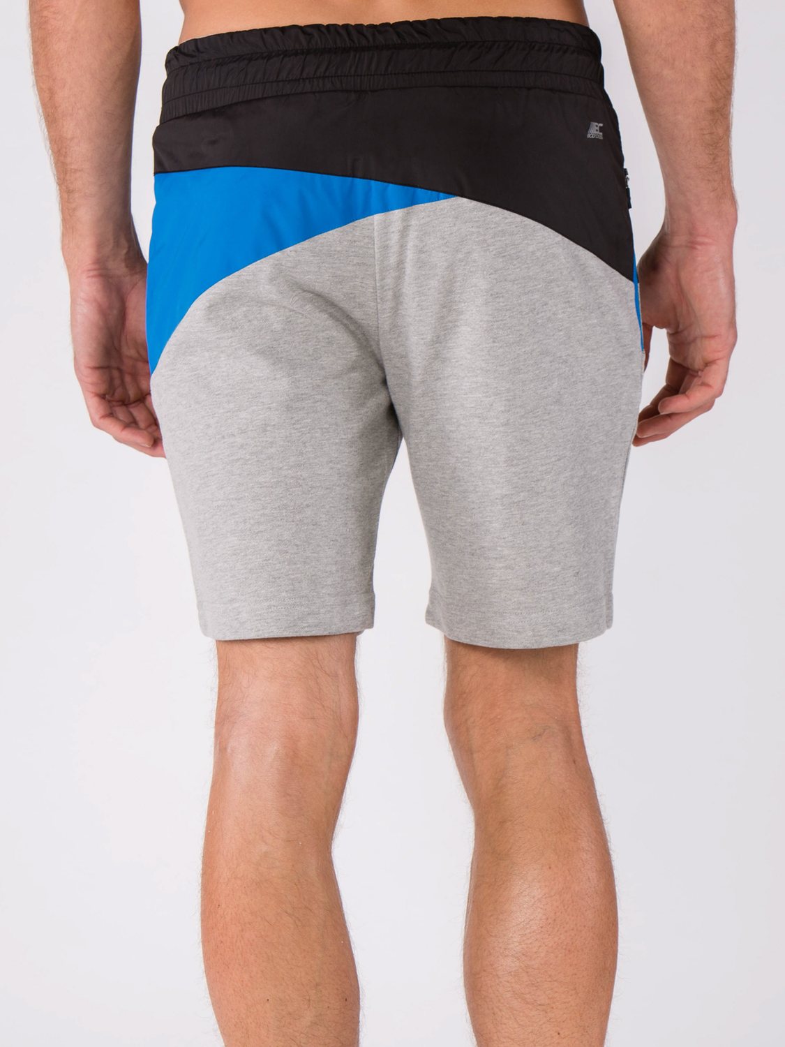 Short déperlant de running homme Mirco gris