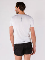 T-shirt de running homme Oliver Blanc