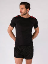 T-shirt de running homme OLIVER Noir