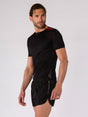 T-shirt de running homme OLIVER Noir