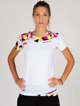 T-shirt de running Femme Rokia Blanc