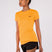 T-shirt de running femme PAZ Orange fluo
