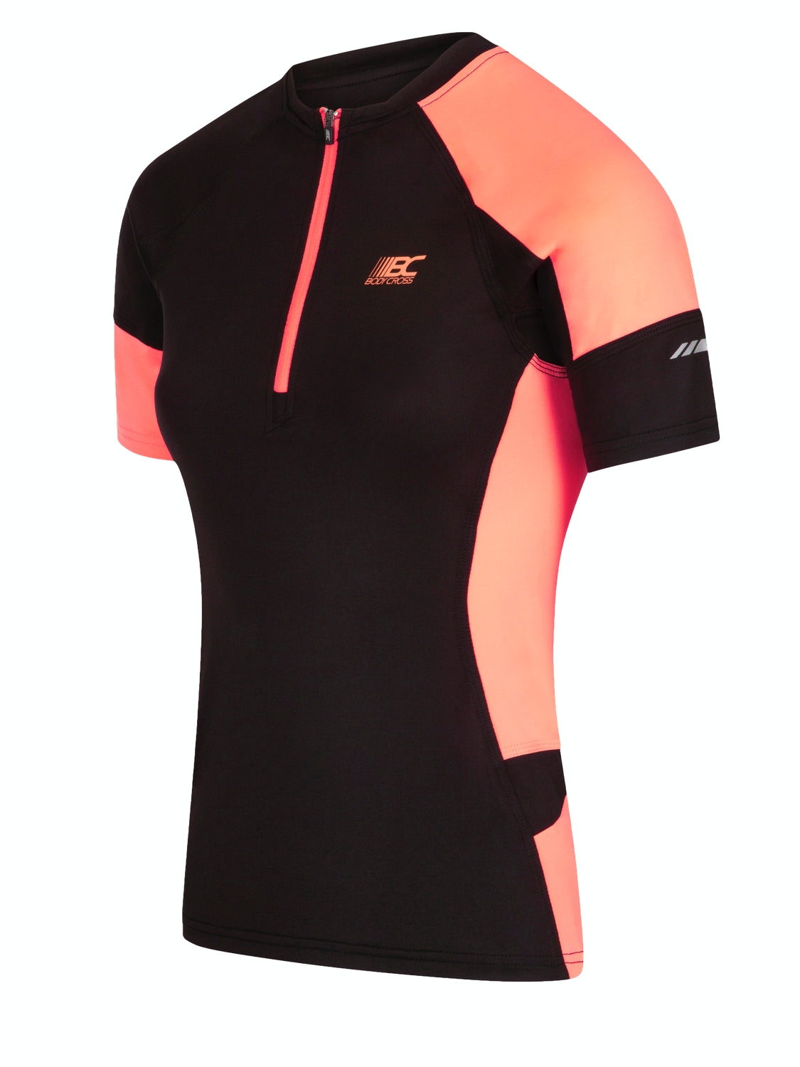 T-shirt de trail femme Milie Noir
