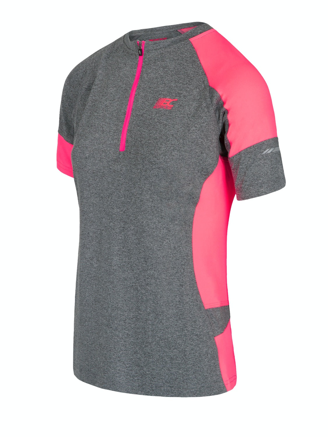 T-shirt de trail femme Milie Gris