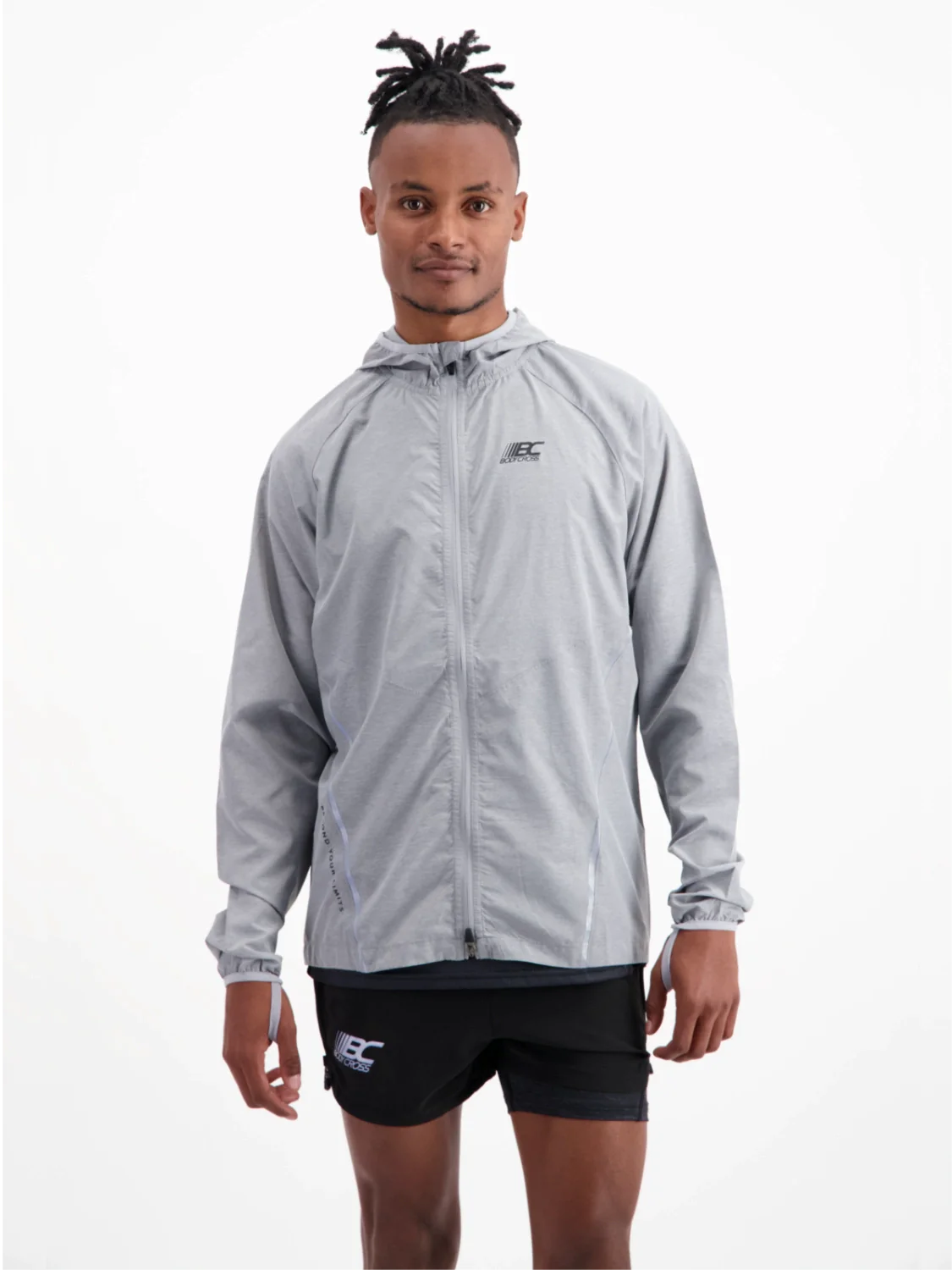 Mens transparent windbreaker best sale